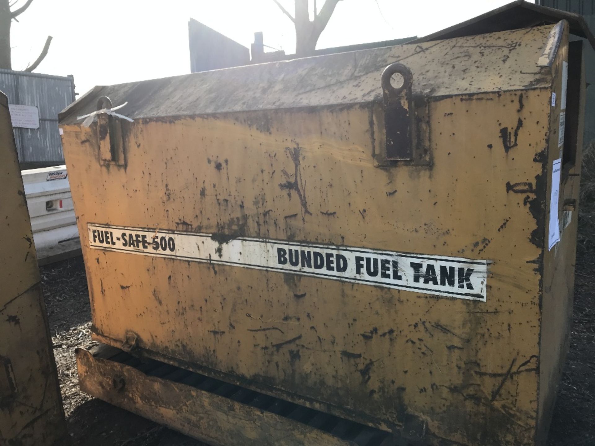 Fuel Safe 500 bunded tank c/w drip tray. - Image 3 of 4
