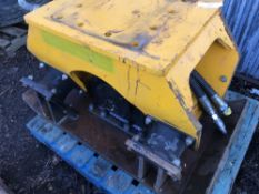 Large excavator compaction plate 74cm width, suit 20tonne machine