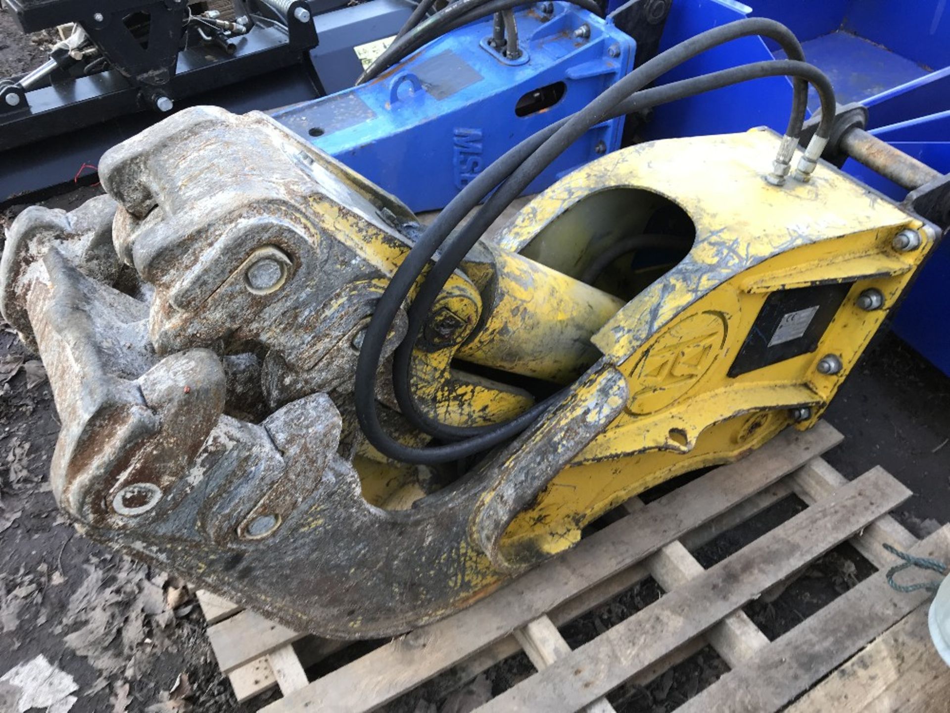 HAMMER RK17 MUNCHER YEAR 2018 50MM PINS SUITABLE FOR 8 TONNE EXCAVATOR - Image 3 of 4