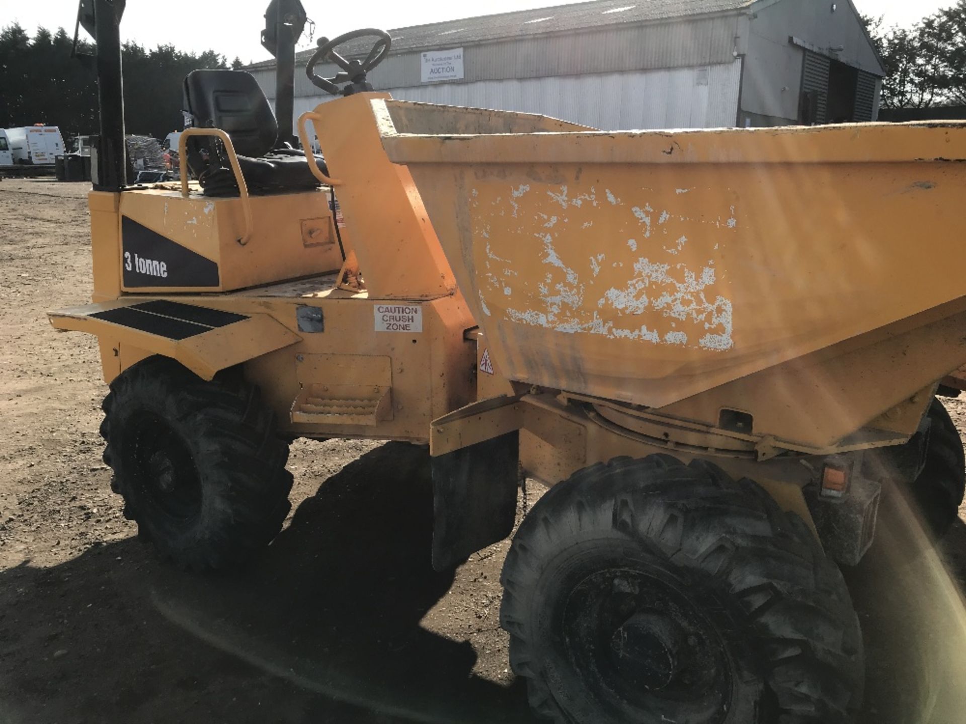 THWAITES 3 TONNE SWIVEL SKIP DUMPER, YEAR 2006 BUILD, 2867 REC HRS SN:SLCM473ZZ602B0894 WHEN