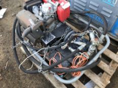 Diesel engined hydraulic power pack set