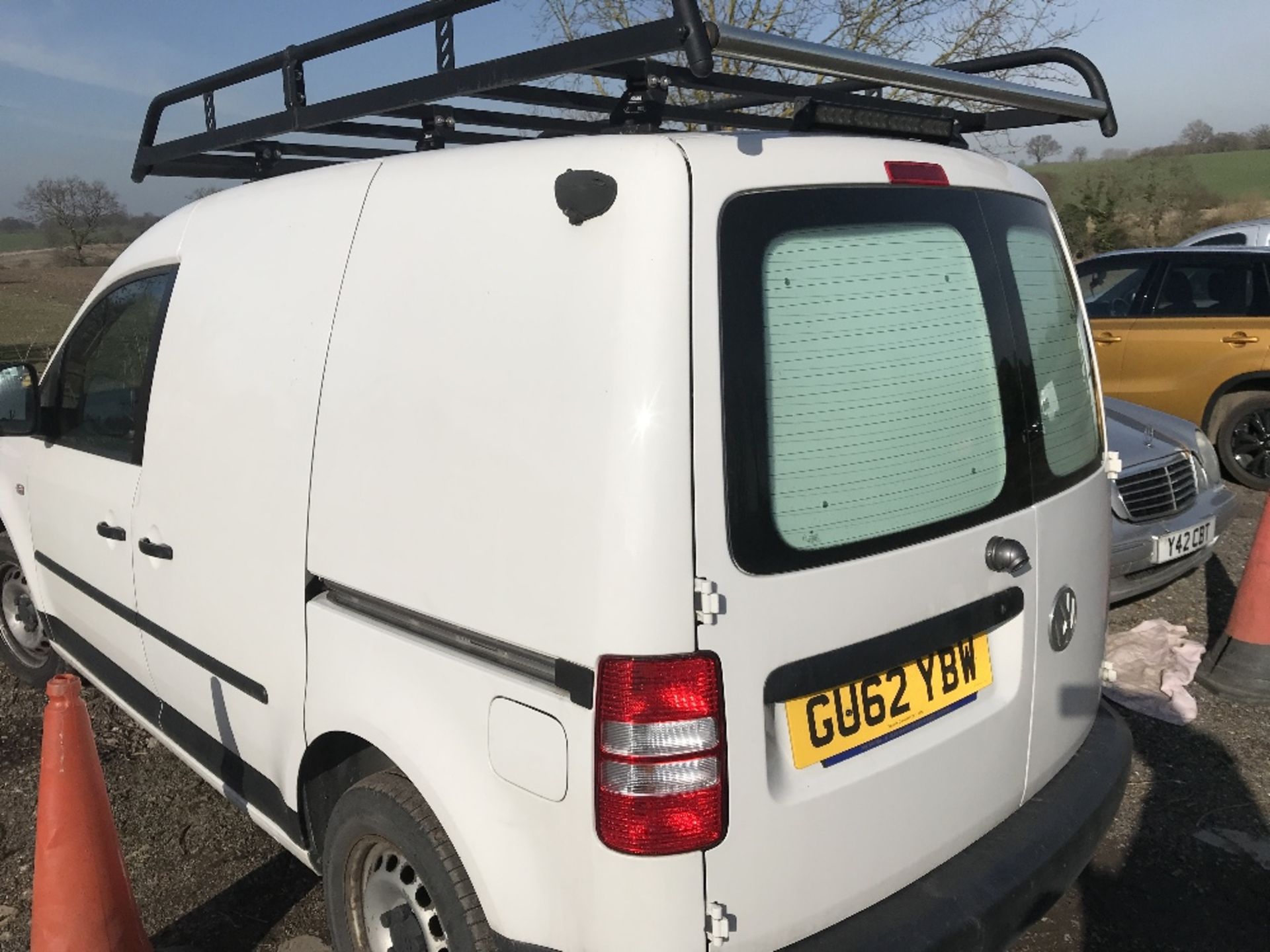 VOLKSWAGEN CADDY PANEL VAN, MULTI CAMERA SYSTEM REG:GU62 YBW WHEN TESTED WAS SEEN TO RUN, DRIVE, - Image 2 of 9