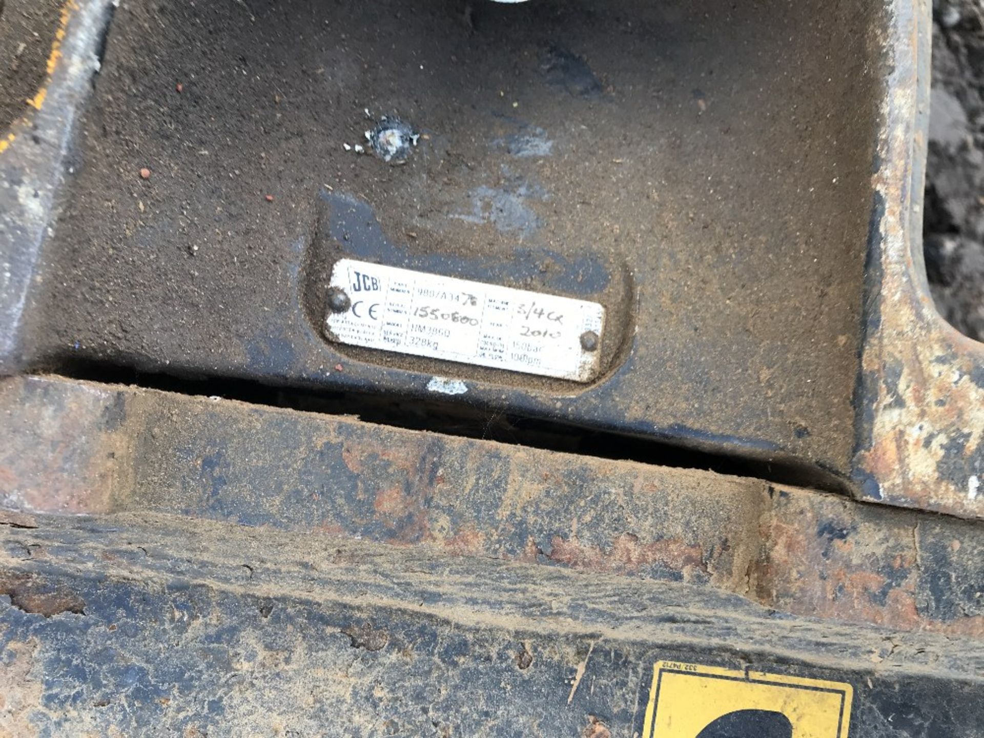 HD breaker on 45mm pins for JCB 3 or 4 CX - Image 2 of 3