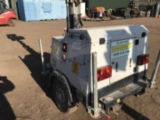 SMC TL90 TOWED LIGHTING TOWER SET YEAR 2010 BUILD PN:8832FC WHEN TESTED WAS SEEN TO RUN AND MAKE