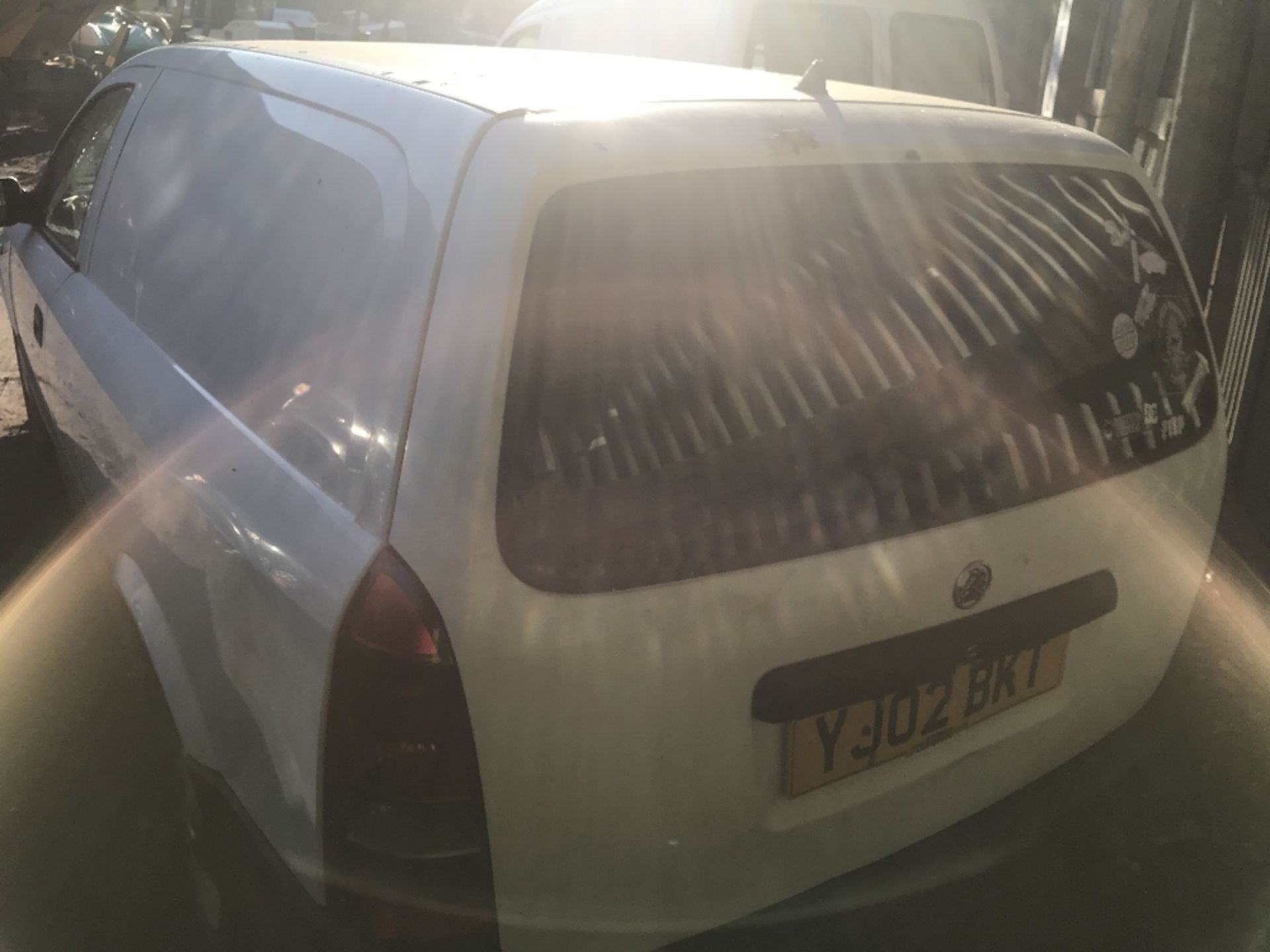 ASTRA PANEL VAN, WHITE REG:YJ02 BKT, WITH V5, TEST TO 25.9.19. DIRECT EX LOCAL COMPANY, PREVIOUS - Image 3 of 5