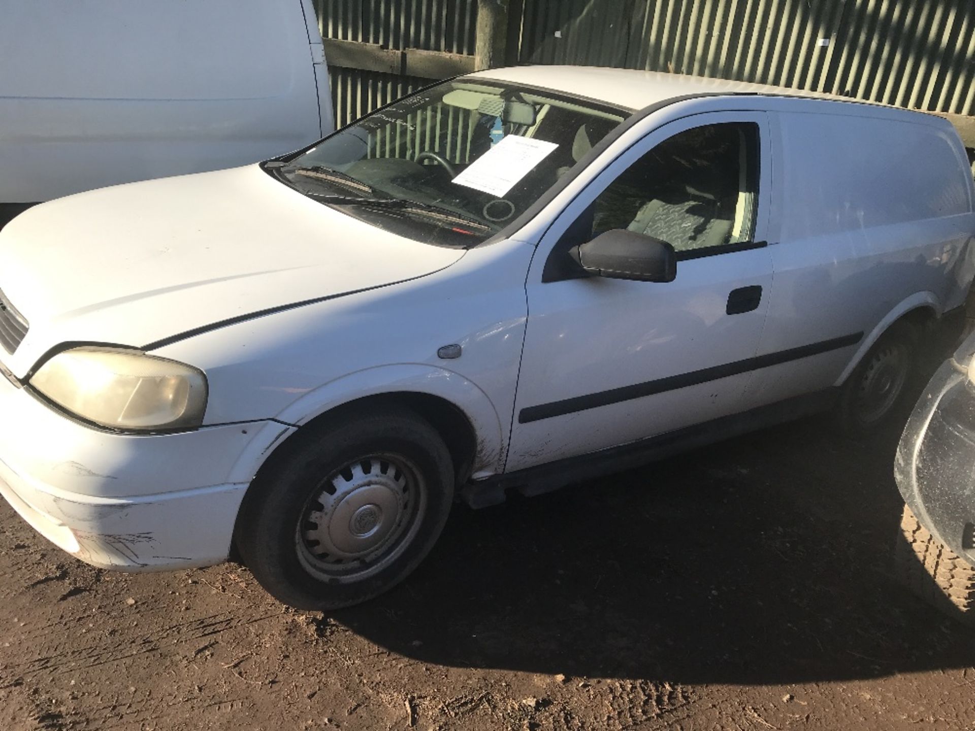 ASTRA PANEL VAN, WHITE REG:YJ02 BKT, WITH V5, TEST TO 25.9.19. DIRECT EX LOCAL COMPANY, PREVIOUS