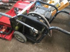 YANMAR ENGINED PRAMAC HIGH PRESSURE WASHER, NO HOSE ..CONDITION UNKNOWN, UNTESTED.