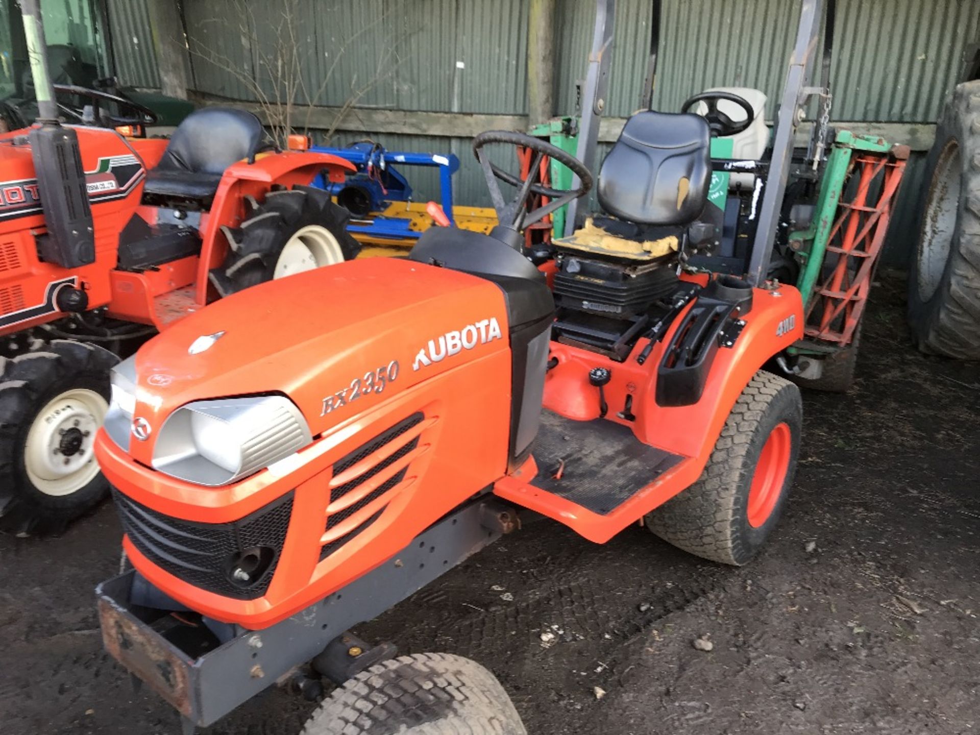 KUBOTA RX2350 4WD HYDRO DRIVE COMPACT TRACTOR SN:76921 year 2014 build WHEN TESTED WAS SEEN TO