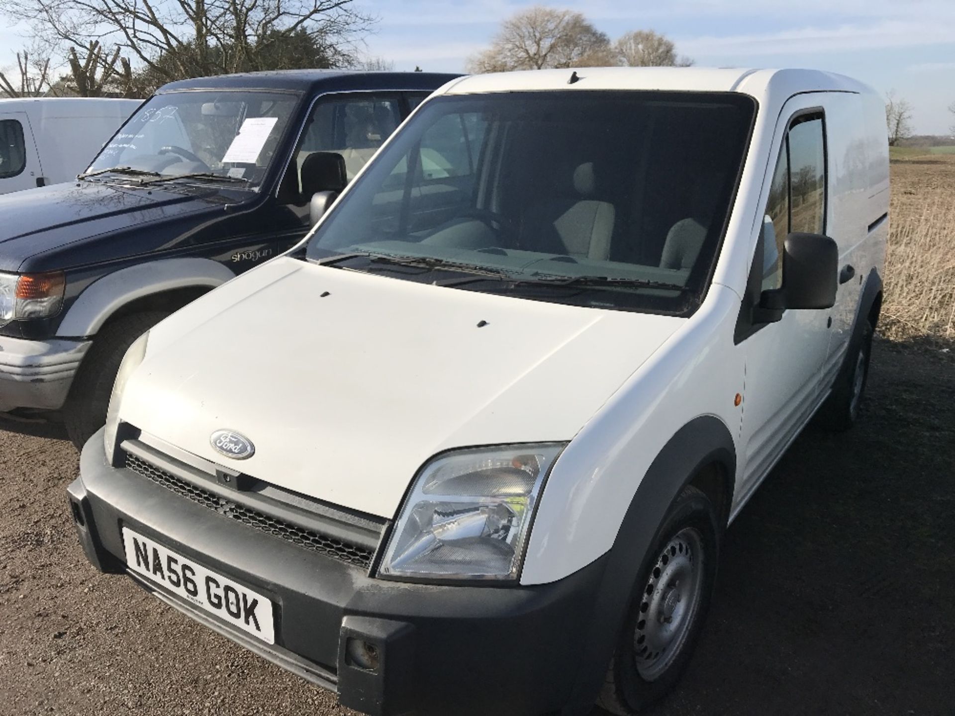 FORD TRANSIT CONNECT PANEL VAN REG:NA56 GOK 100,247 REC MILES WHEN TESTED WAS SEEN TO RUN, DRIVE,