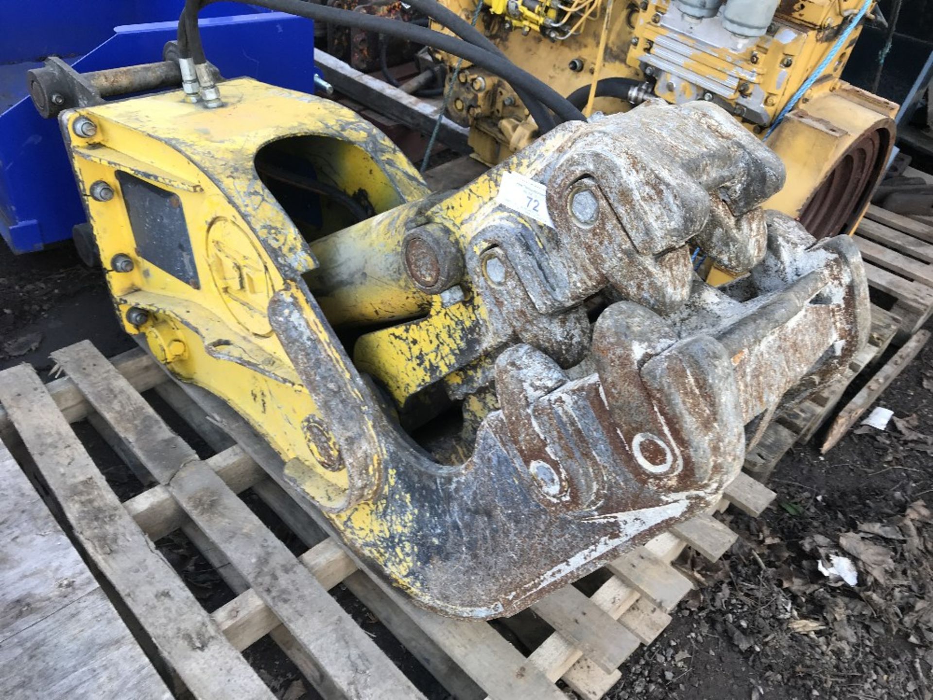 HAMMER RK17 MUNCHER YEAR 2018 50MM PINS SUITABLE FOR 8 TONNE EXCAVATOR