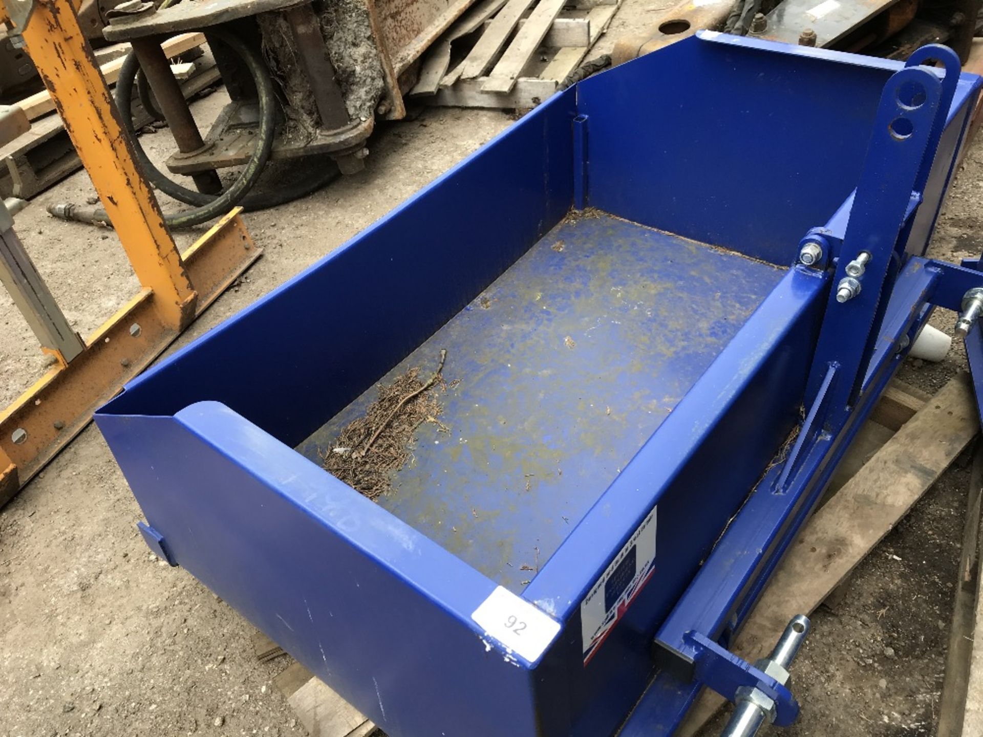 Small sized tractor transport box, little used