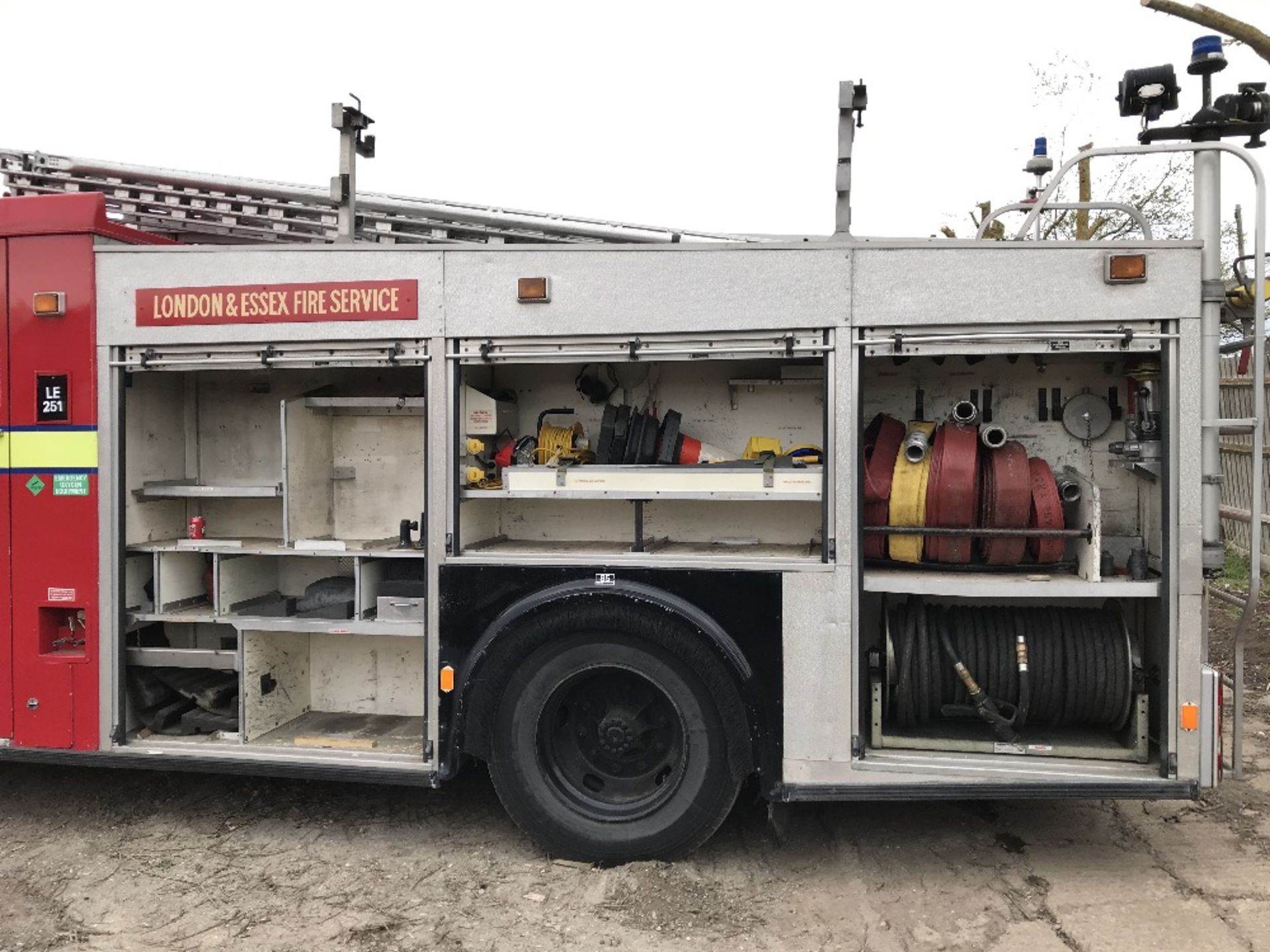 CARMICHAEL 4x2 FIRE ENGINE C/W LADDERS REG: E840 JYV Sold Under The Auctioneers Margin Scheme, NO - Image 7 of 13