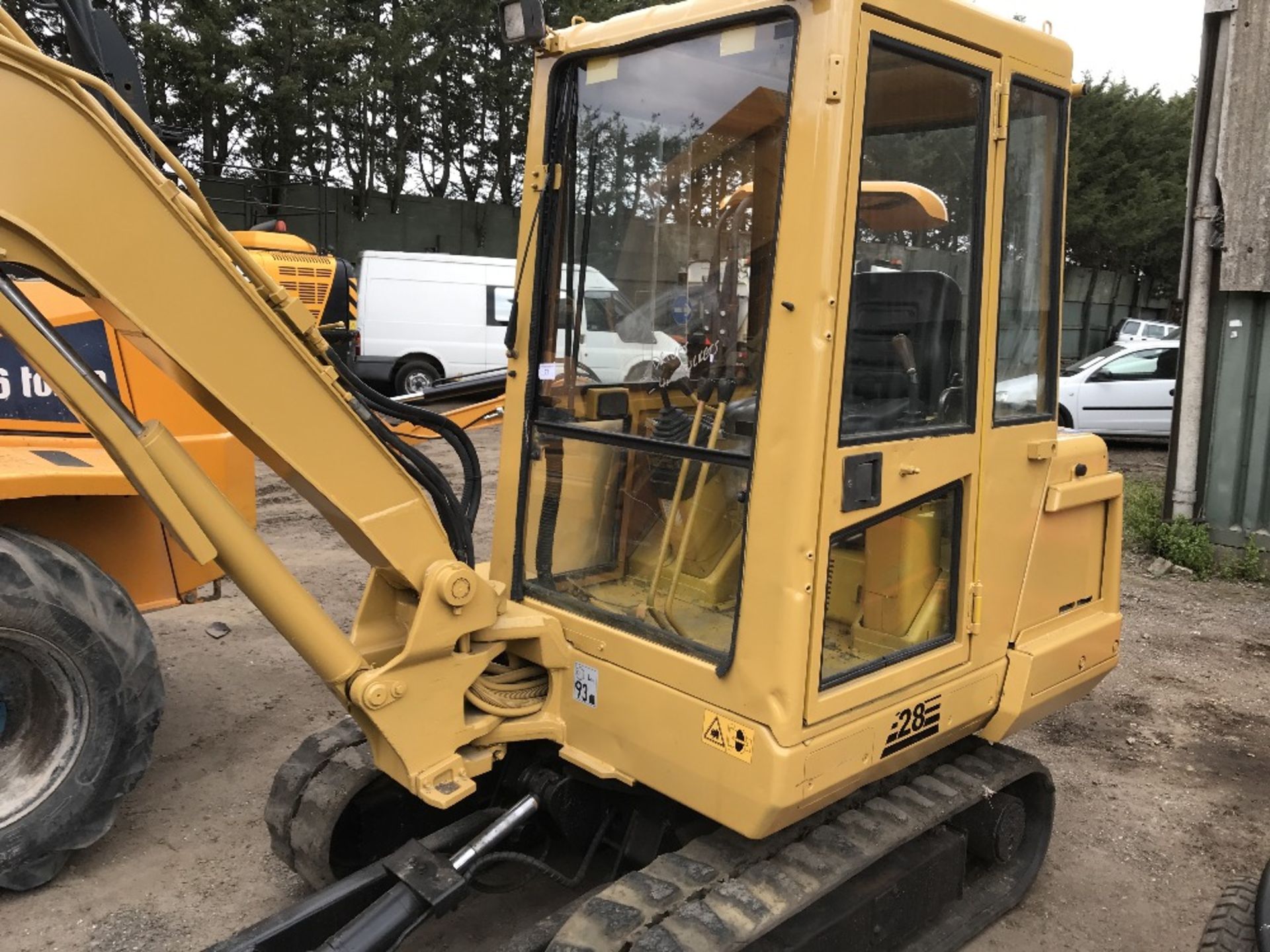 Case CK28 2.8tonne excavator c/w 4no. buckets SN:GCK2856509 when tested was seen to start, drive,