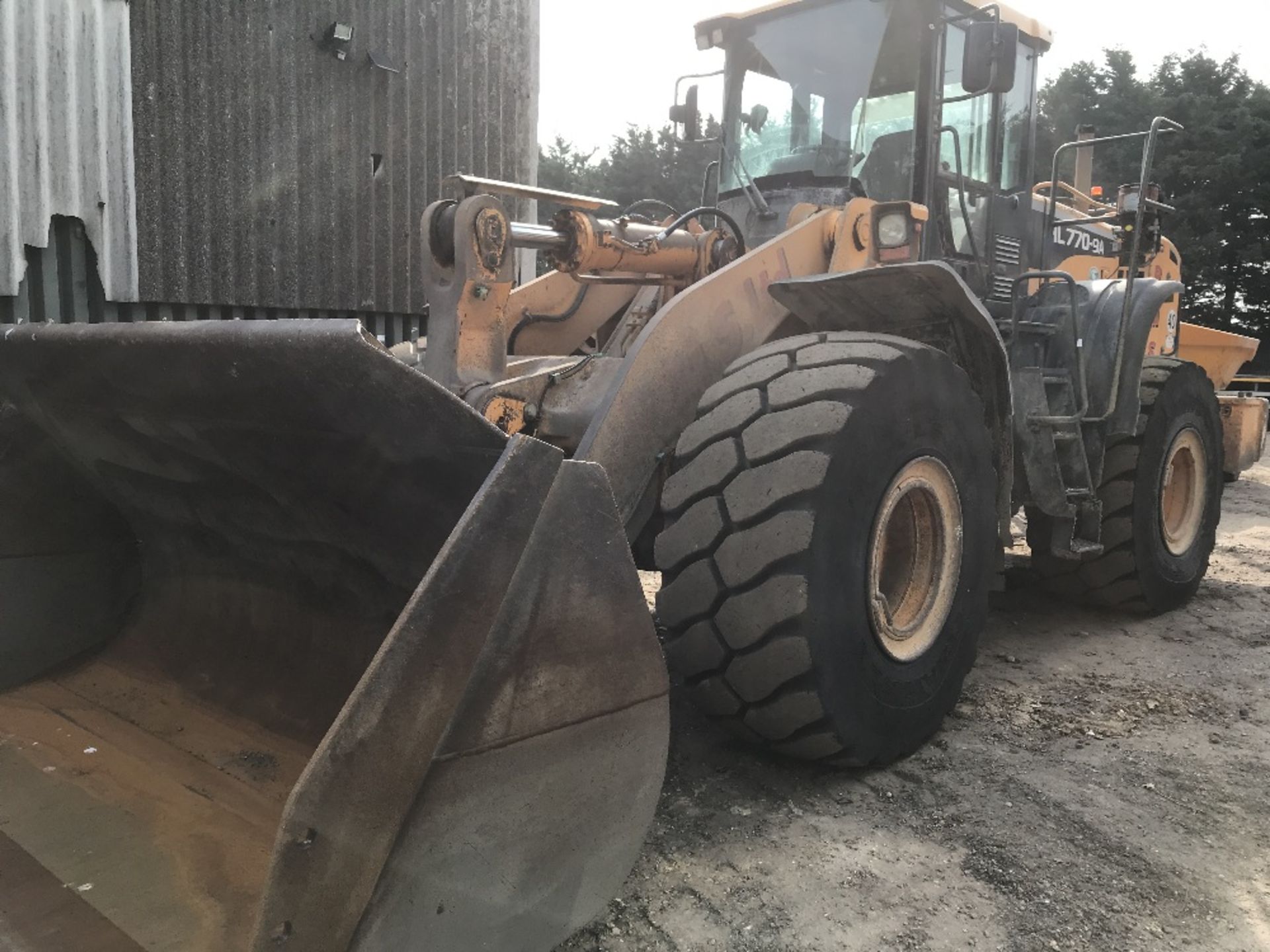 HYUNDAI HL770-9A LOADING SHOVEL, YEAR 2013 BUILD, SN:HHKHLK04AD0000080 WHEN TESTED WAS SEEN TO