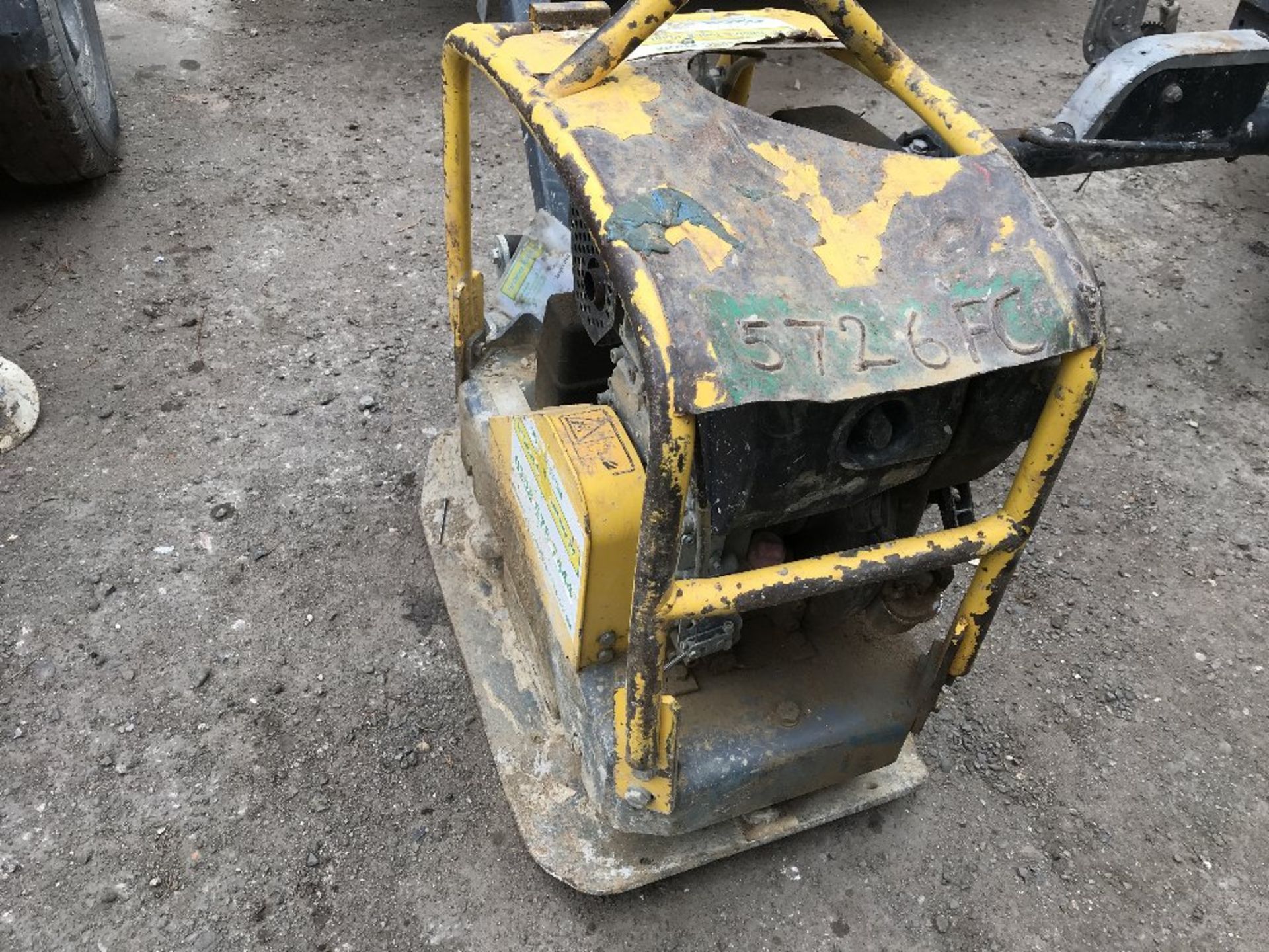 ATLAS COPCO FORWARD AND REVERSE DIESEL COMPACTION PLATE PN:5726F - Image 3 of 3