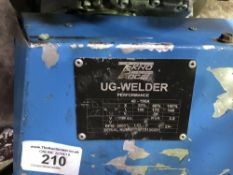 Genset diesel welder