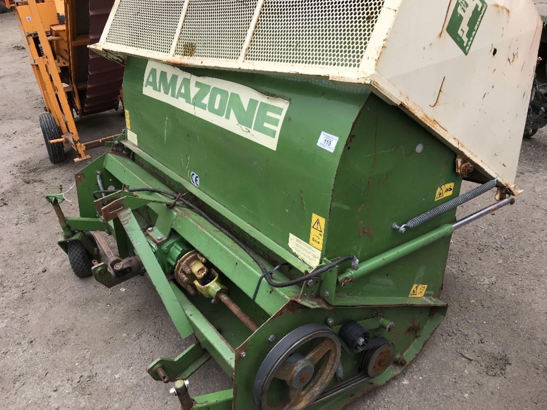 AMAZONE FLAIL COLLECTOR, 5FT WIDTH APPROX.