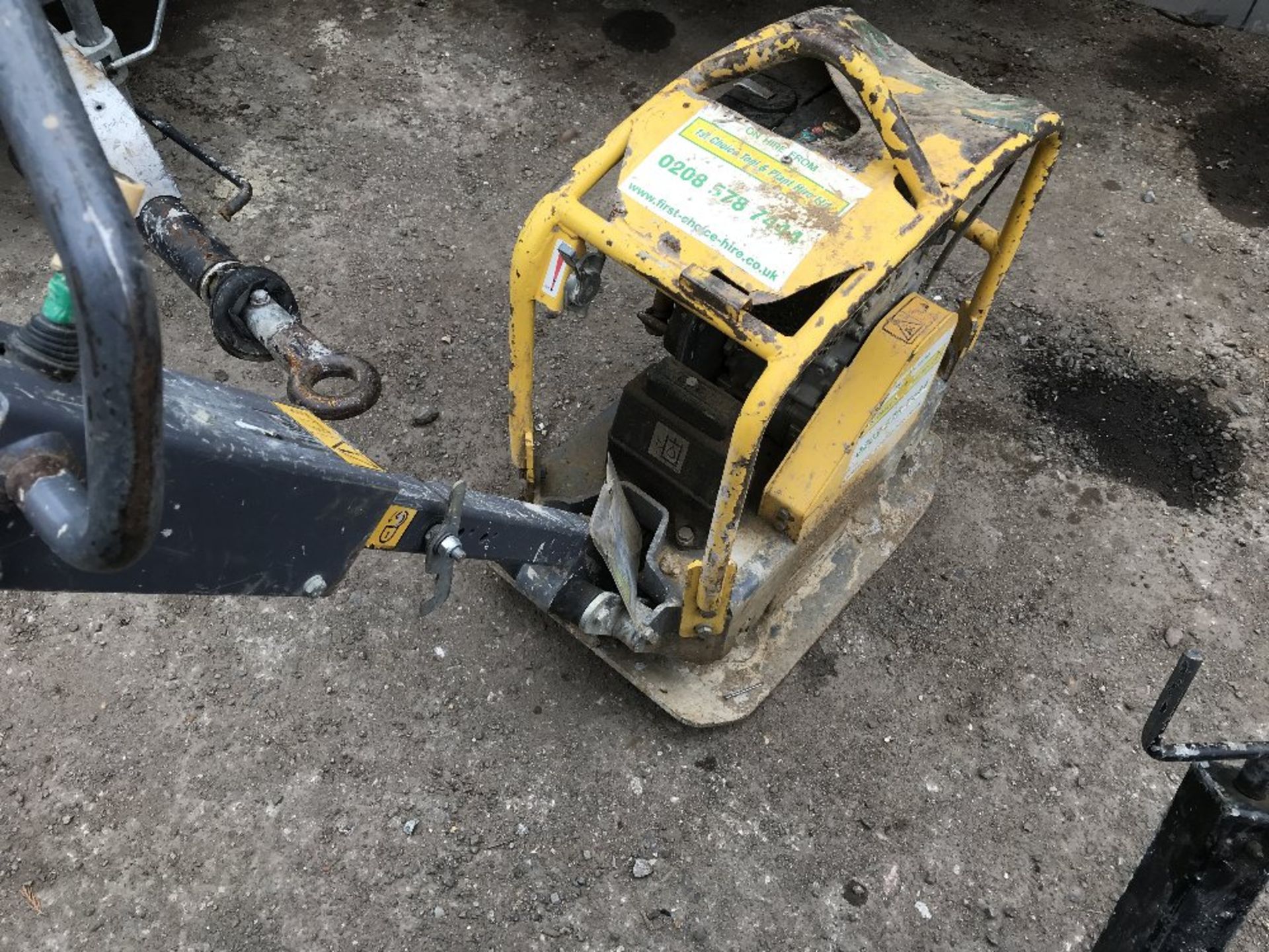 ATLAS COPCO FORWARD AND REVERSE DIESEL COMPACTION PLATE PN:5726F