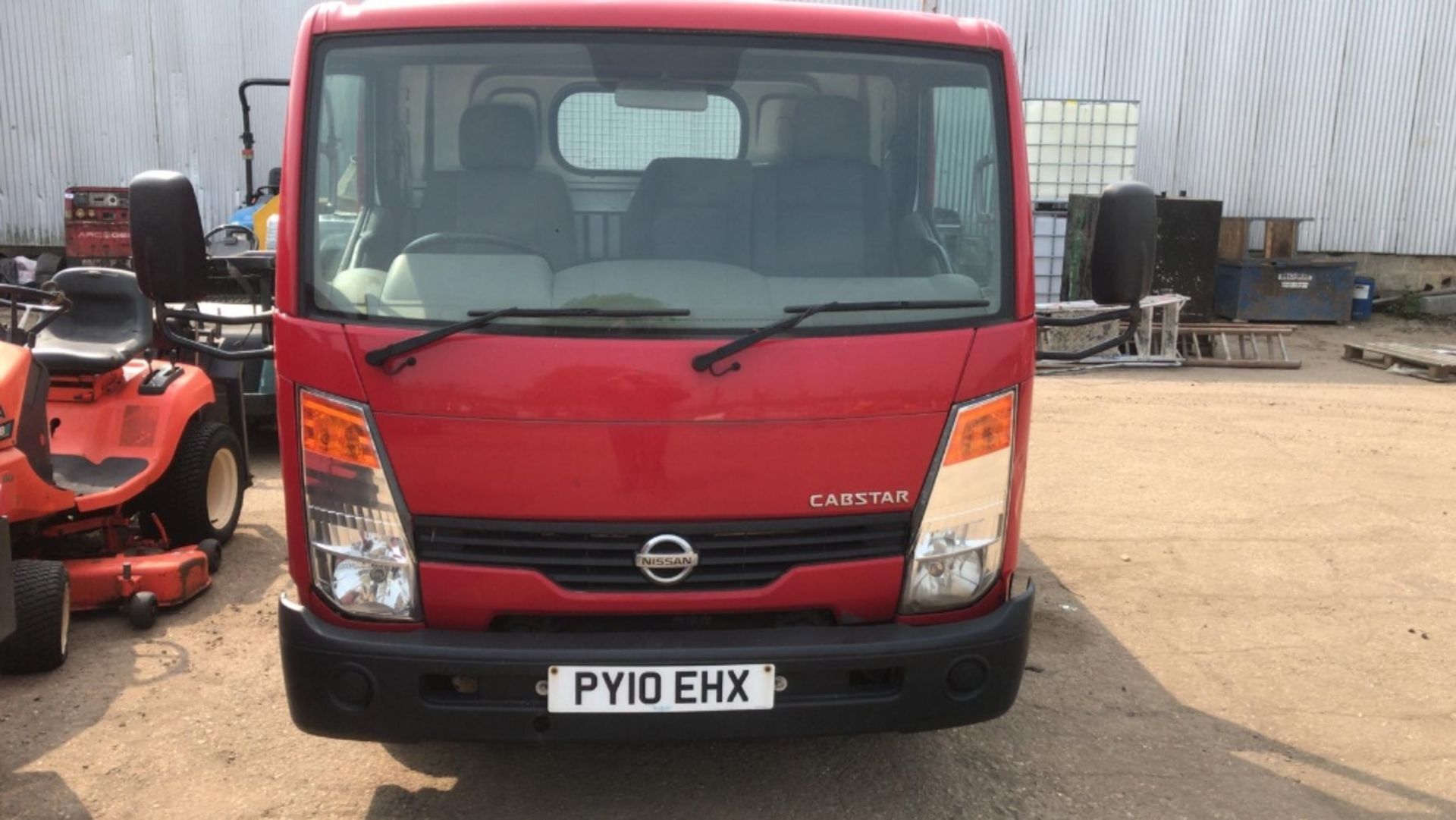 NISSAN CABSTAR DROP SIDE TRUCK REG:PY10 EHX WHEN TESTED WAS SEEN TO DRIVE, STEER AND BRAKE (ENGINE