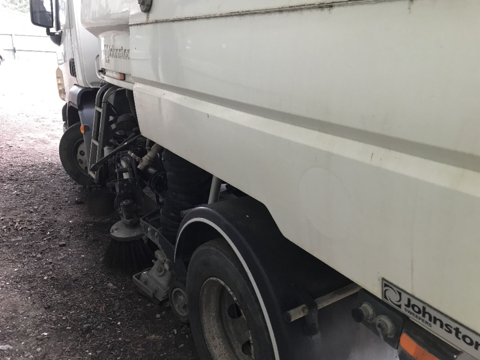 DAF 45.160 road sweeper with Johnson equipment, reg. AE57 BDO. New donkey engine recently fitted, - Image 7 of 9