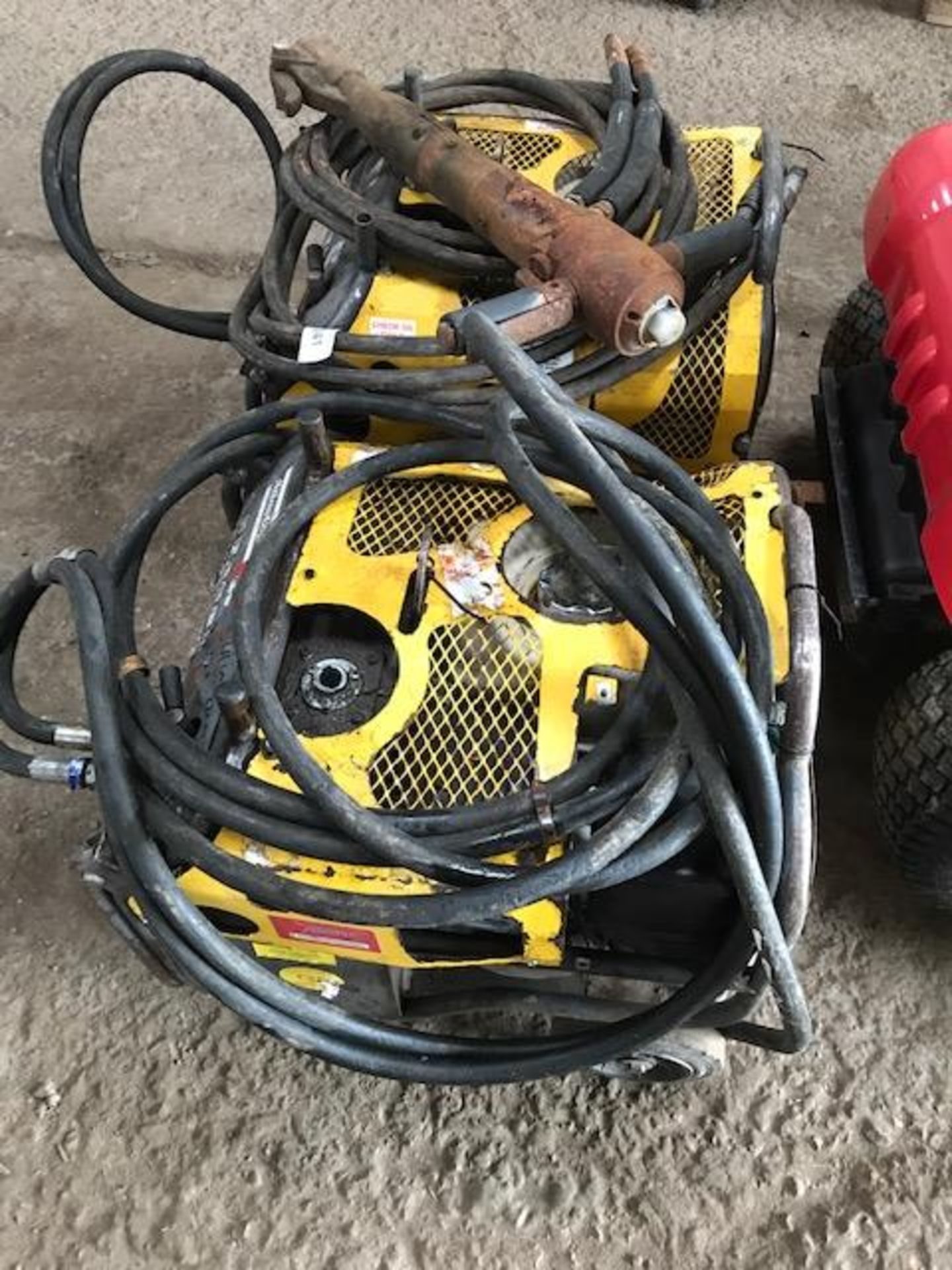 2 X ATLAS COPCO L9P-20P HYDRAULIC BREAKER PACKS C/W HOSES & 1 X GUN - Image 2 of 4