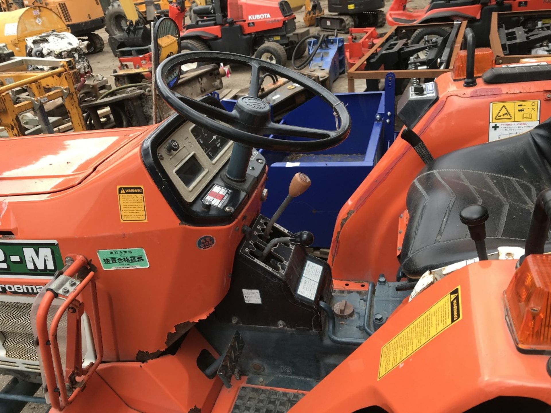 Kubota L1802 compact tractor 2WD SN:22913 when tested was seen to start, drive steer and brake - Image 3 of 5