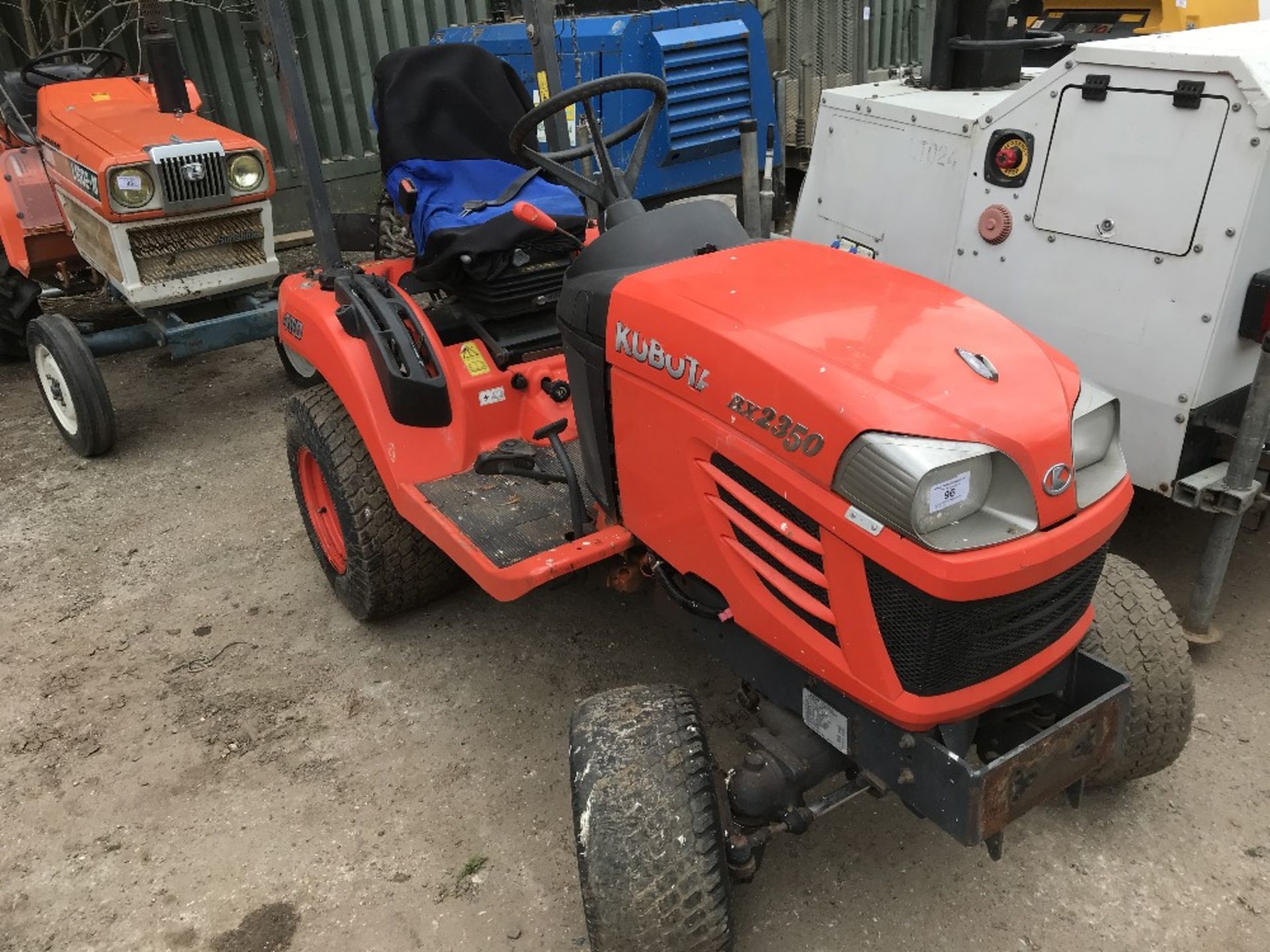 Kubota BX2350 4wd compact tractor, yr2014 build, SN: 76921 when tested was seen to start, drive