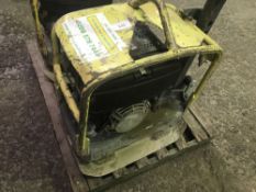 ATLAS COPCO HEAVY DUTY FORWARD AND REVERSE COMPACTION PLATE, DIESEL, PN:4137FC when tested was