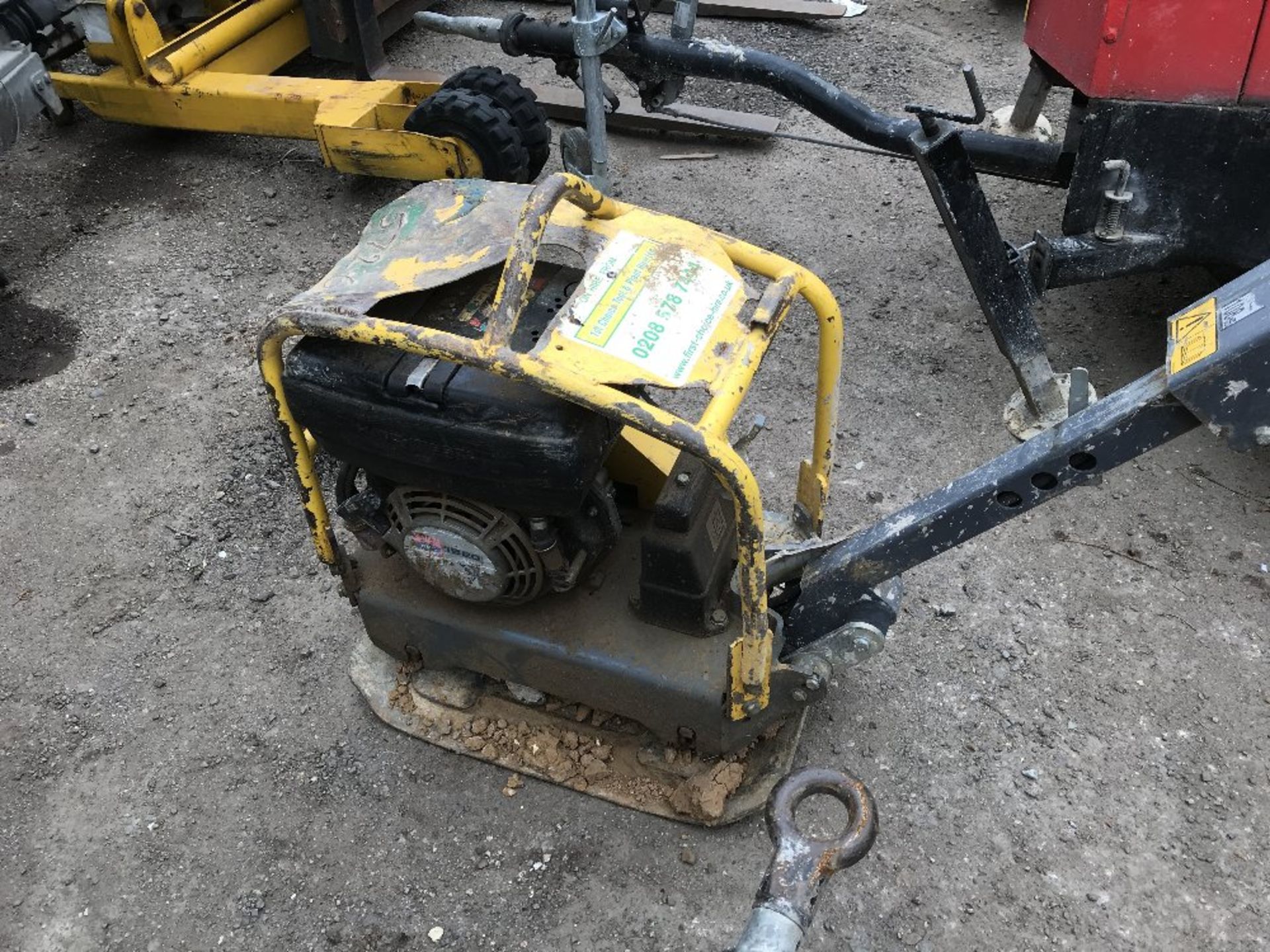 ATLAS COPCO FORWARD AND REVERSE DIESEL COMPACTION PLATE PN:5726F - Image 2 of 3
