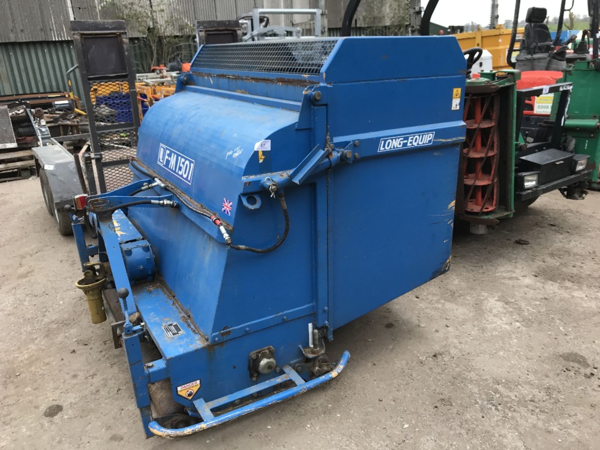 LM1501 FLAIL SCARIFIER COLLECTOR