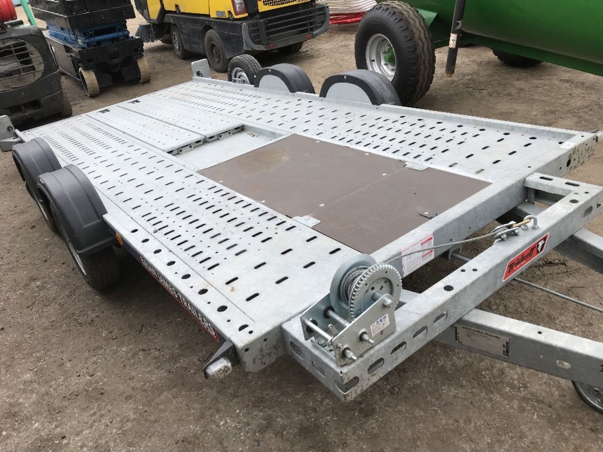 BRIAN JAMES TRAILER, 2000Kg, WITH KEYS SN: 5479 - Image 3 of 6