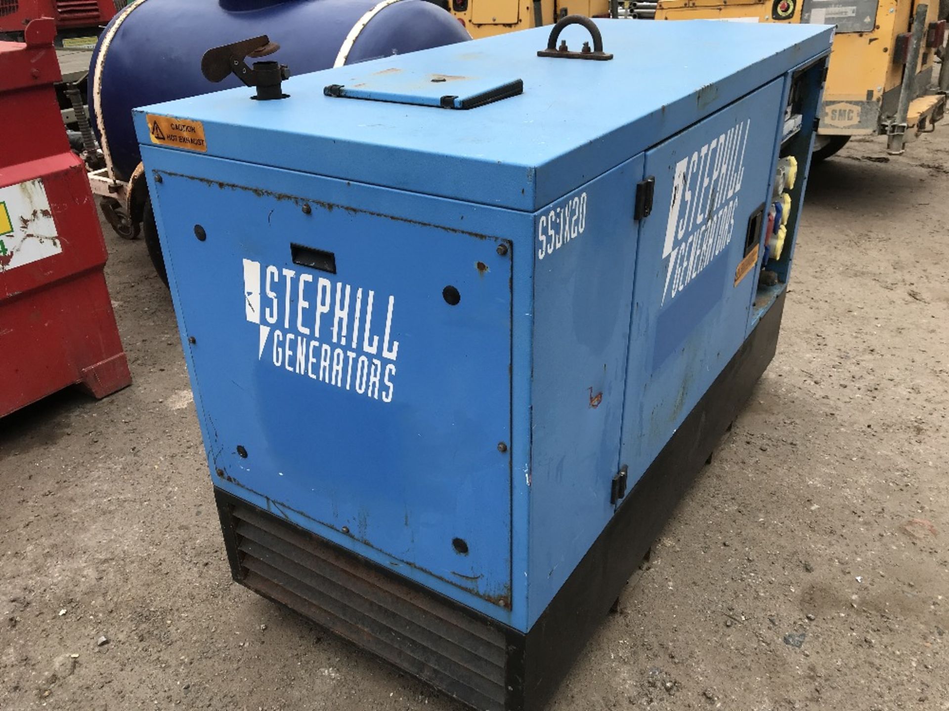 STEPHILL 20KVA SKID GENERATOR SET..untested - Bild 2 aus 3