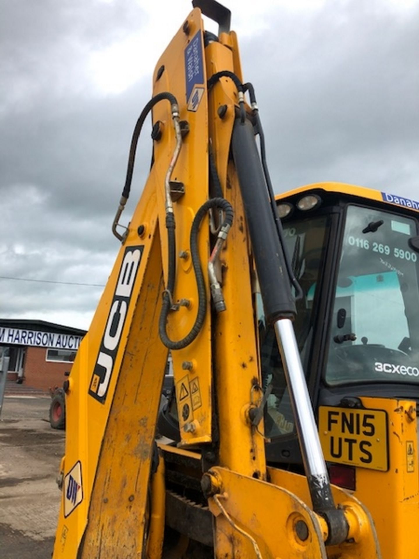 2015 JCB 3CX 14M4WM BACKHOE LOADER, REG:FN15UTSREAR AUX HYDRAULICS, EXTENDAHOE, Q/H, 3X BACKHOE - Image 8 of 13