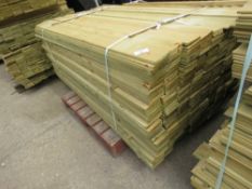 LARGE PACK OF FEATHER EDGE TIMBER CLADDING 1.8METRE LENGTH