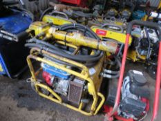 HYDRAULIC BREAKER PACK C/W HOSE AND GUN