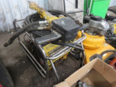 ATLAS COPCO HYDRAULIC PACK C/W HOSE AND GUN