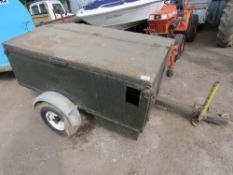 SMALL TRAFFIC LIGHT TRAILER/TOOL TRAILER