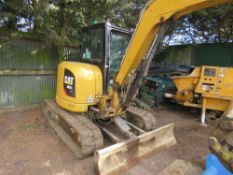 CAT 305E2 CR 5TONNE EXCAVATOR YEAR 2015 BUILD SN:CAT0305EVDJX00861…....10% + VAT BUYER'S PREMIUM