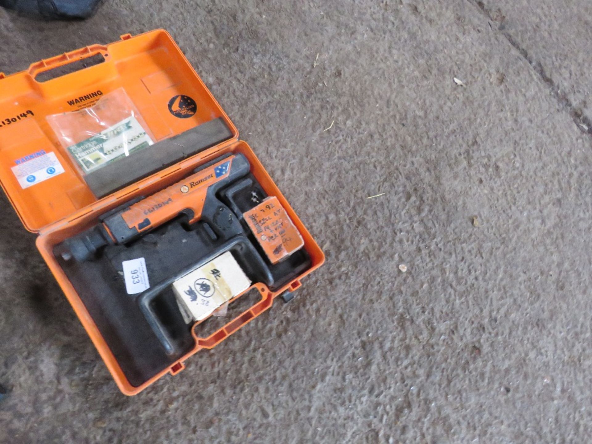 RAMSET NAIL GUN IN BOX - Image 2 of 3