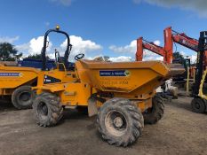 2016 THWAITES 6 TONNE SWIVEL DUMPER, SN: D5224, RECORDED HOURS: 778 WHEN TESTED WAS SEEN TO DRIVE,