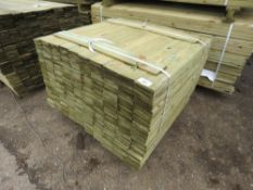 1X PACK OF FEATHER EDGE TIMBER CLADDING, 0.9M LENGTH X 10CM WIDTH