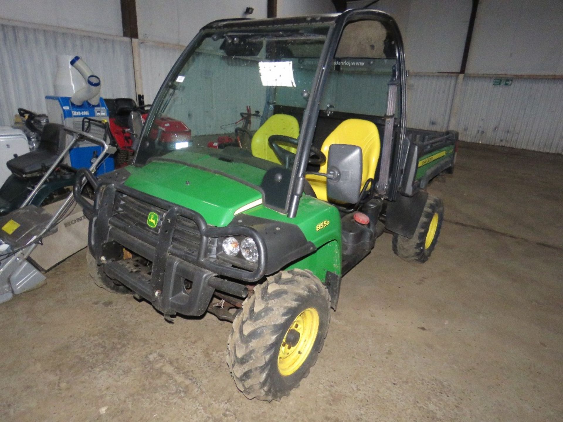 JOHN DEERE 855D GATOR YEAR 2013, REG:PY63 LZJ (LOG BOOK TO APPLY FOR) 1642 HOURS SHOWING. WHEN