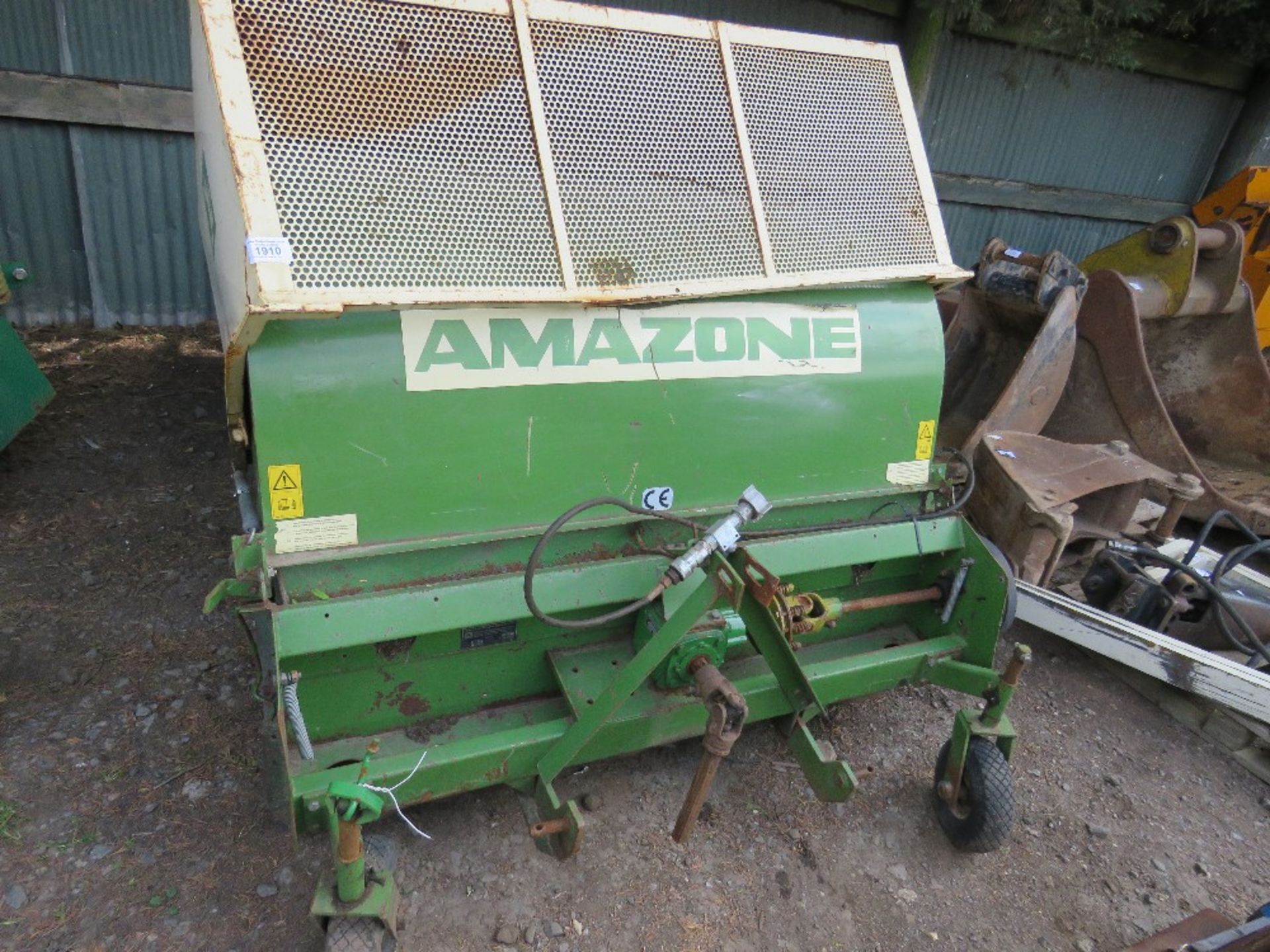 Amazone flail collector unit