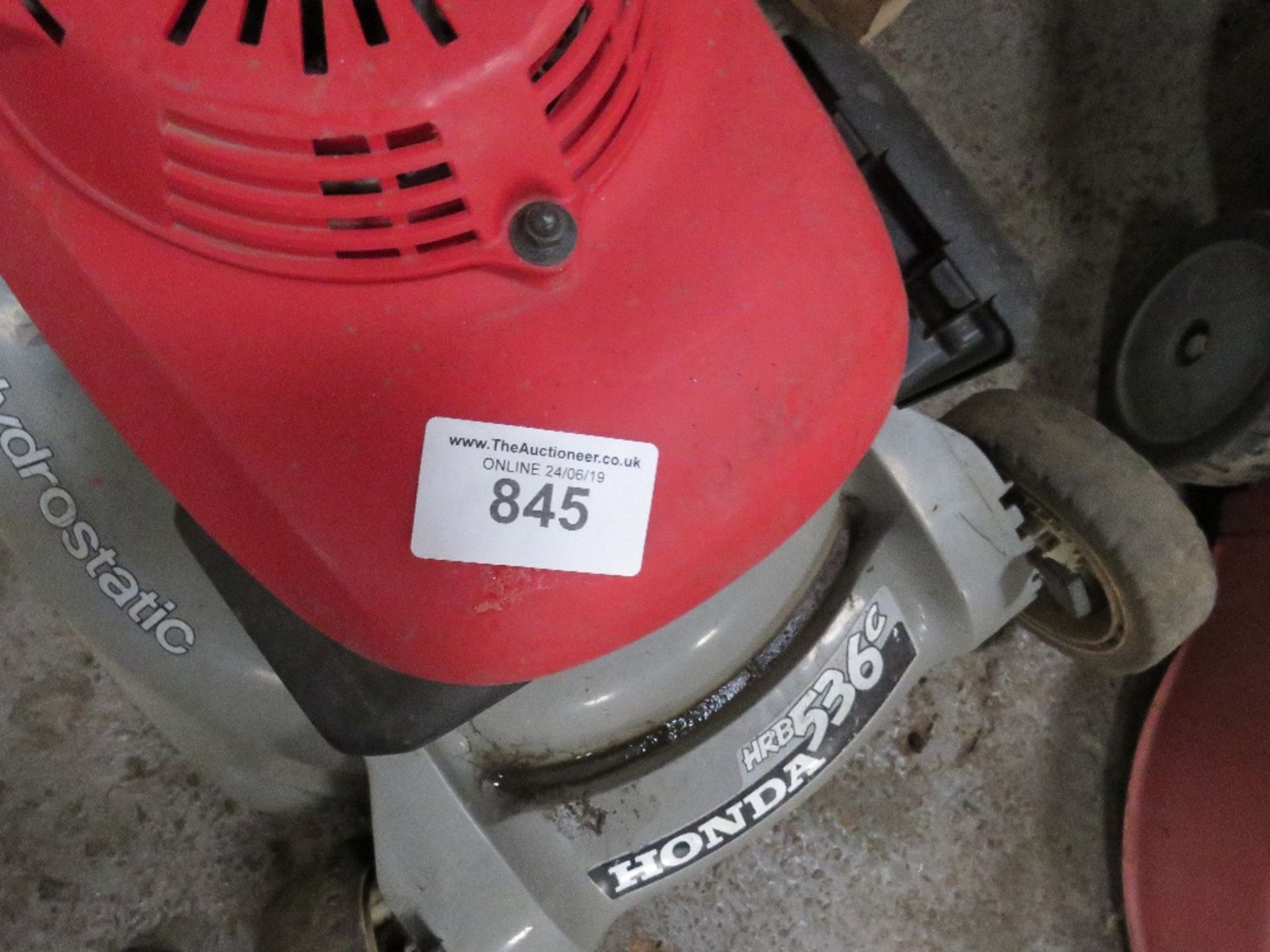 HONDA HRB536C HYDRO DRIVE MOWER - Image 3 of 3