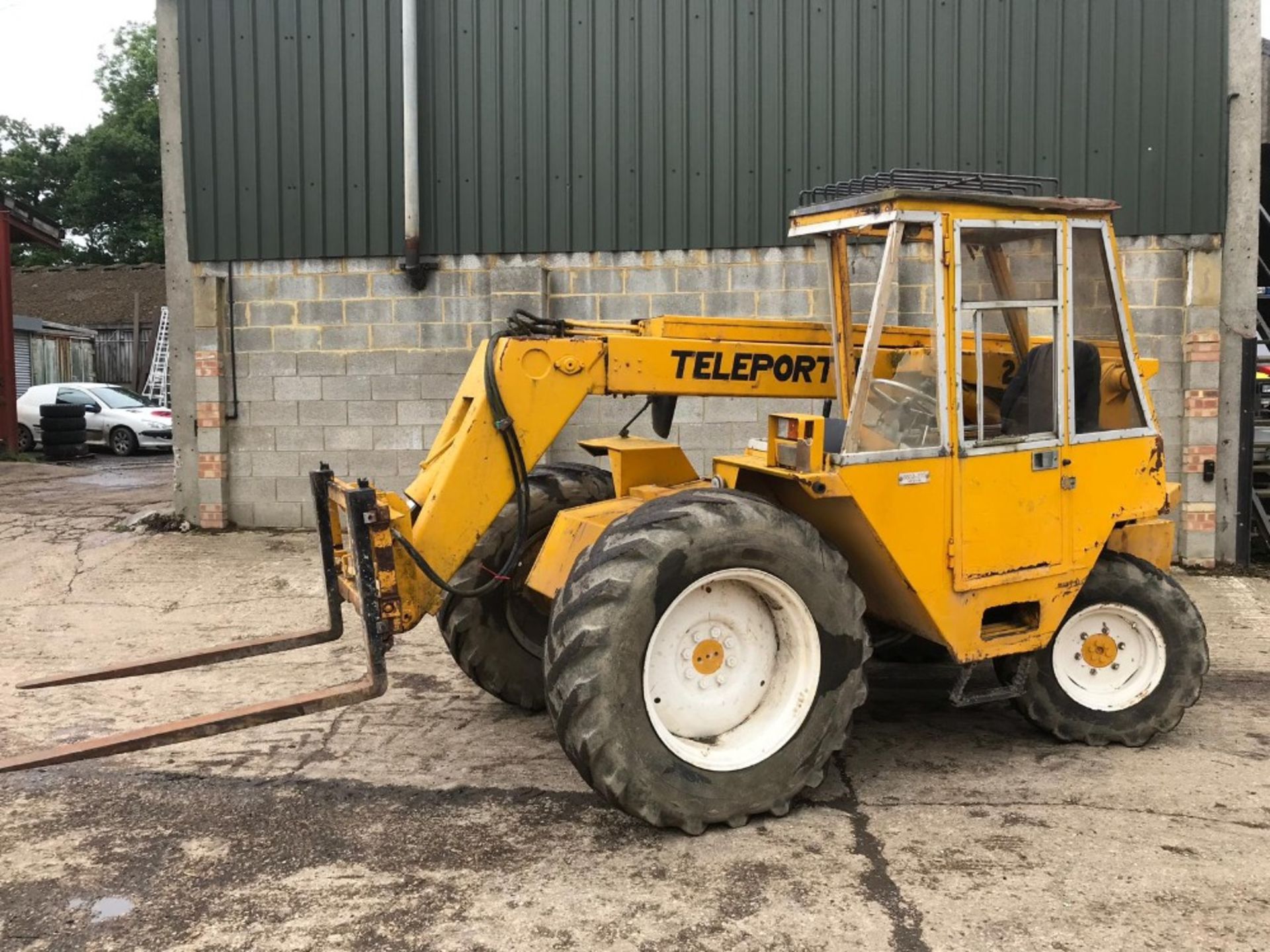 SANDERSON 247TS TELEHANDLER, 4WD, YEAR 1988, 8247 REC HOURS. WHEN TESTED WAS SEEN TO DRIVE, STEER, - Image 5 of 6