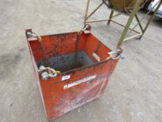 WEIGHT CARRYING SKIP C/W CHAINS