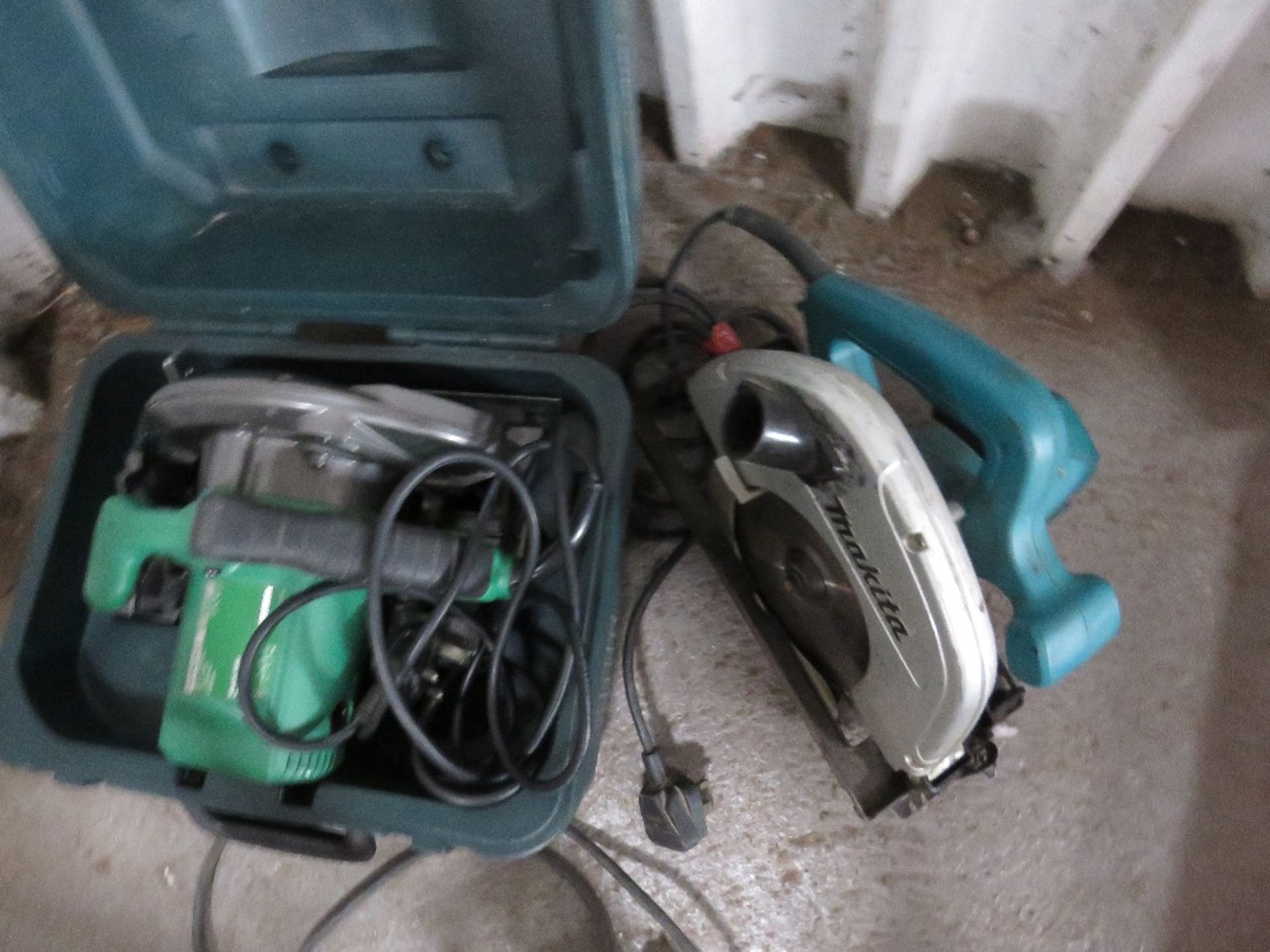 MAKITA AND HITACHI CIRCULAR SAWS