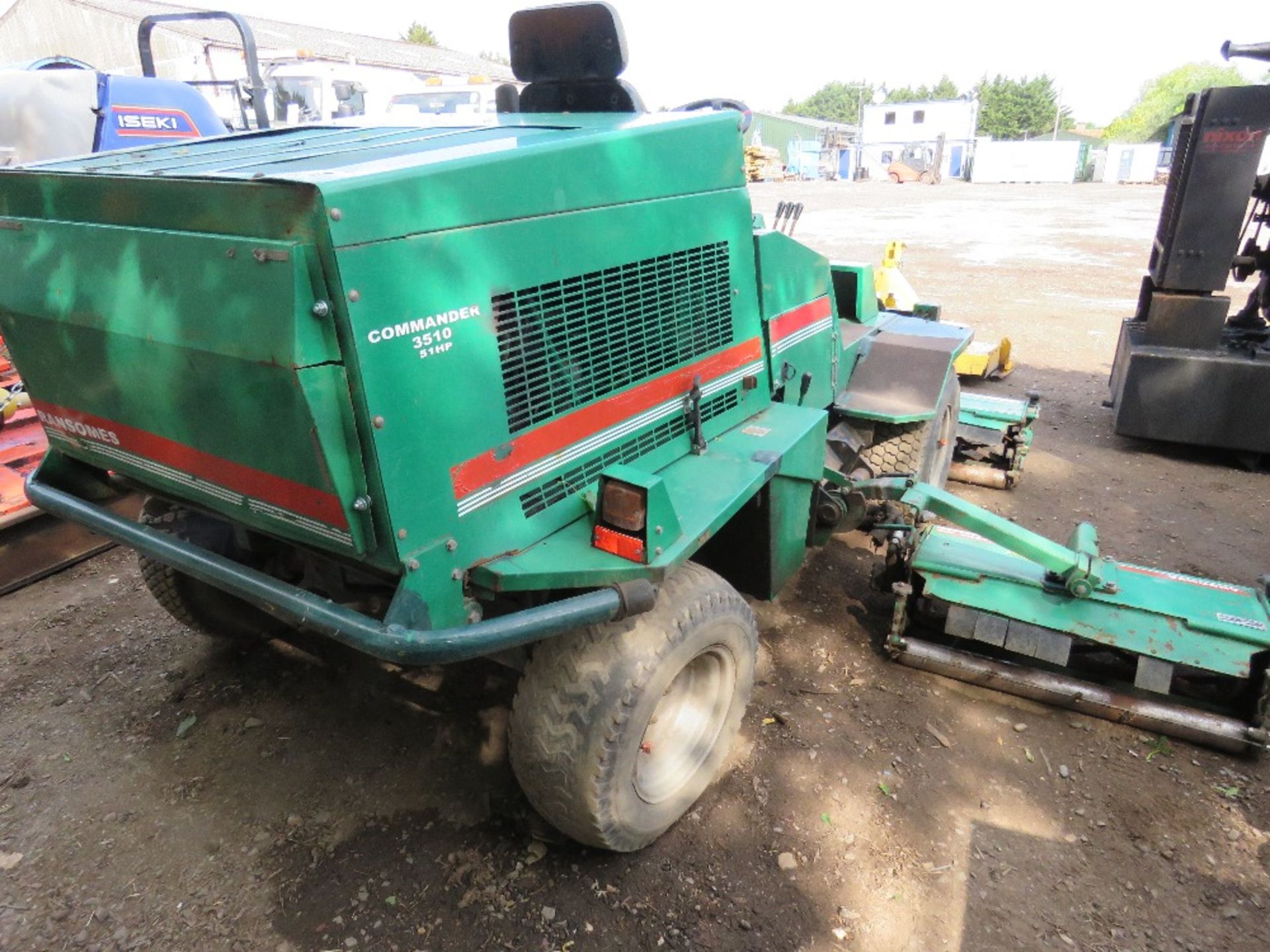 RANSOMES 3510 COMMANDER 5 GANG MOWER 51HP, 2096 REC HRS WHEN TESTED WAS SEEN TO DRIVE, STEER, - Image 5 of 8