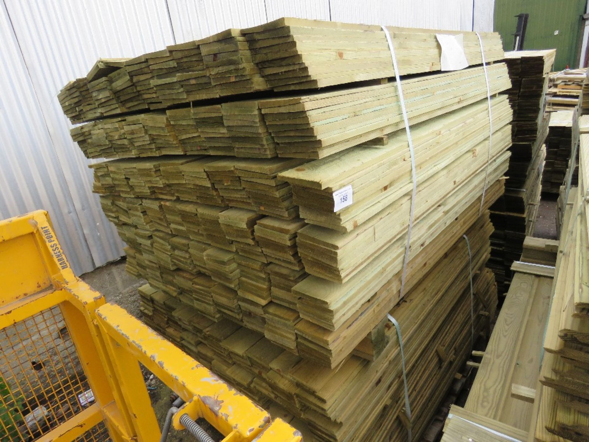 2 X PACKS OF FEATHER EDGE TIMBER 1.5METRES X 10CM