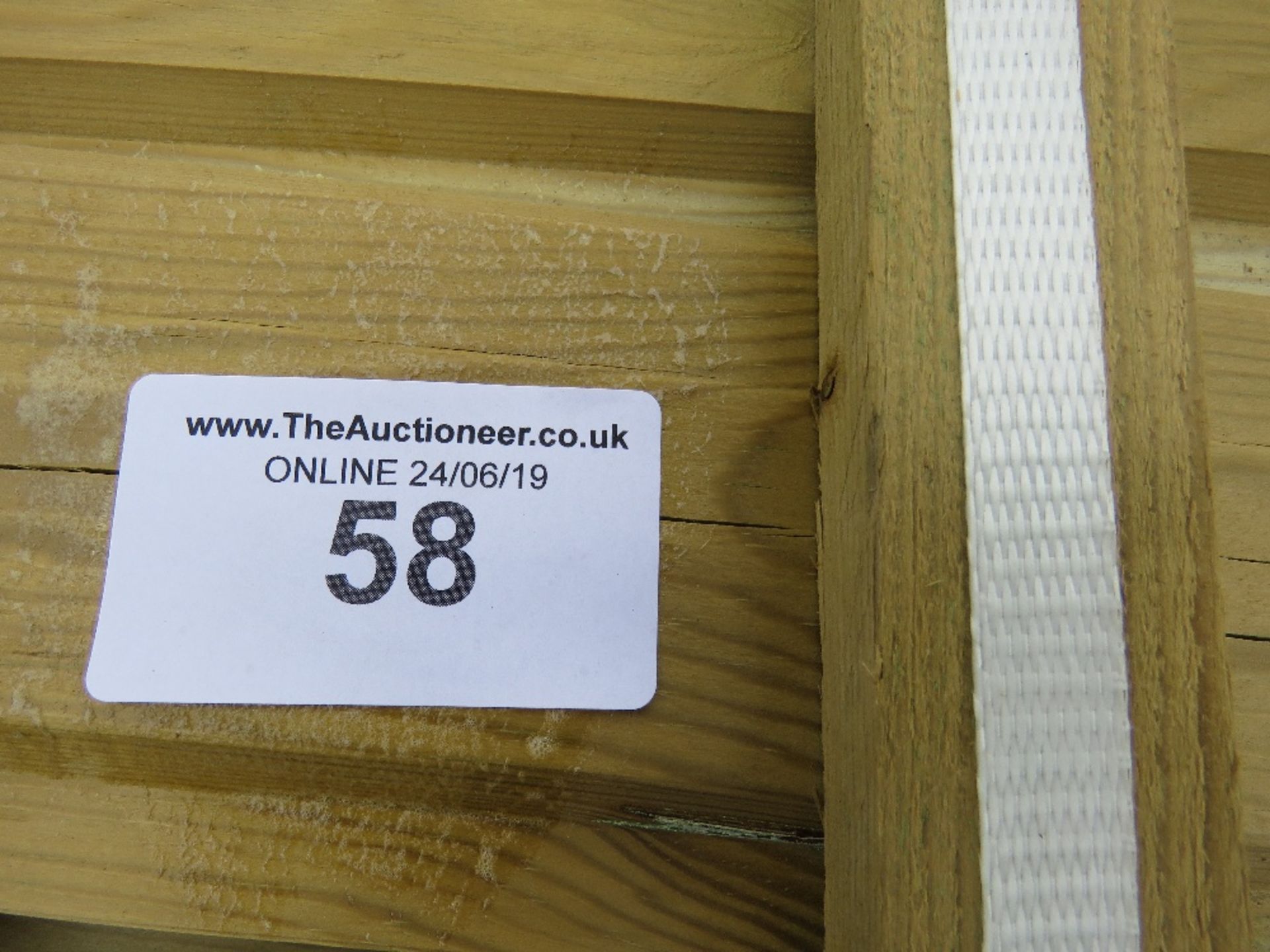 PALLET OF 1.1METRE LENGTH SHIP LAP TIMBER CLADDING - Image 3 of 3